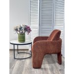 Кресло CUBE OTE SEA-500 Бронзовый,ткань/каркас металл в обивке бронзового цвета OTE SEA 500 ®DISAUR