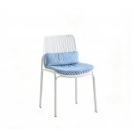 Стул Louran с подушкой белый