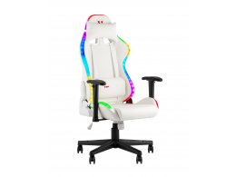 Кресло спортивное TopChairs GMM-080 белый на черной базе