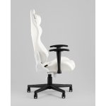 Кресло спортивное TopChairs GMM-080 белый на черной базе