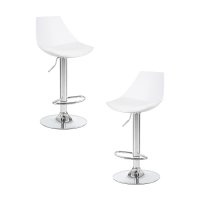 Набор 2 шт Стул барный DOBRIN ROCKY, белый