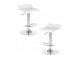 Набор 2 шт Стул барный DOBRIN TOMMY, белый