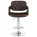Набор 2 шт Стул барный DOBRIN TIESTO, коричневый