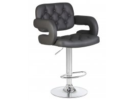 Стул барный DOBRIN TIESTO, серый