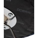 Табурет барный DOBRIN BRUNO, синий велюр (MJ9-117)