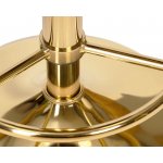 Табурет барный DOBRIN BRUNO GOLD, серый велюр (MJ9-75)