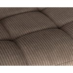 Стул барный DOBRIN KRUGER ARM BLACK, какао вельвет (LAR-E2041-05)