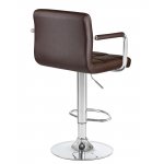 Стул барный DOBRIN KRUGER ARM, коричневый