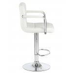 Стул барный DOBRIN KRUGER ARM, белый Стул барный DOBRIN KRUGER ARM, белый
