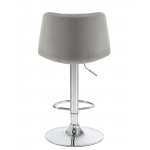 Стул барный DOBRIN TAILOR, серый велюр (MJ9-75)
