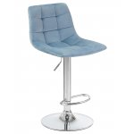 Набор 2 шт Стул барный DOBRIN TAILOR, пудрово-голубой велюр (MJ9-74)