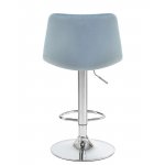 Набор 2 шт Стул барный DOBRIN TAILOR, пудрово-голубой велюр (MJ9-74)