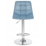 Набор 2 шт Стул барный DOBRIN TAILOR, пудрово-голубой велюр (MJ9-74)