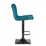 Набор 2 шт Стул барный DOBRIN DOMINIC, морской волны велюр (MJ9-99)