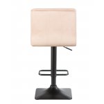 Набор 2 шт Стул барный DOBRIN DOMINIC, мокко велюр (MJ9-9)