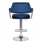 Набор 2 шт Стул барный DOBRIN CHARLY, синий велюр (MJ9-117)