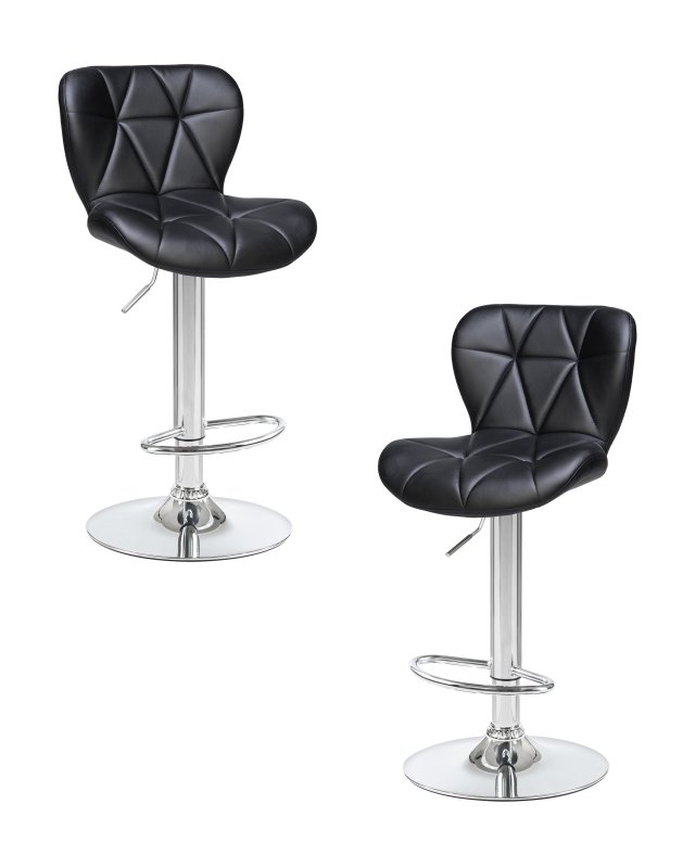 Набор 2 шт Стул барный DOBRIN BARNY, чёрный