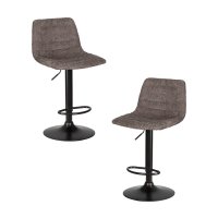 Набор 2 шт Стул барный DOBRIN TRAVIS, какао (VIVALDI43)