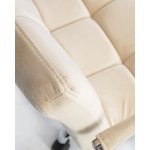 Офисное кресло для персонала DOBRIN TERRY, бежевый велюр (MJ9-10)