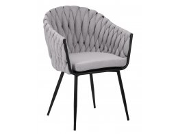Стул обеденный DOBRIN MATILDA, серая ткань (LAR 275-17)