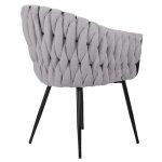 Стул обеденный DOBRIN MATILDA, серая ткань (LAR 275-17)