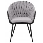 Стул обеденный DOBRIN MATILDA, серая ткань (LAR 275-17)