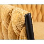 Набор 2 шт Стул обеденный DOBRIN MATILDA, жёлтая ткань (LAR 275-8)