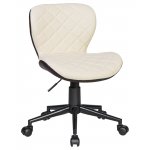 Набор 2 шт Офисное кресло для персонала DOBRIN RORY, кремово-коричневый