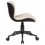Набор 2 шт Офисное кресло для персонала DOBRIN RORY, кремово-коричневый