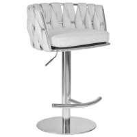 Стул барный DOBRIN OSCAR, серый (LAR-275-17)