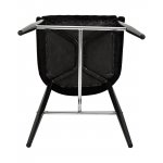 Набор 2 шт Стул барный DOBRIN CHRISTIAN'75, черные ножки, черный велюр (V108-77)