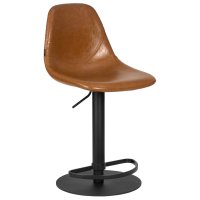 Стул барный DOBRIN ROME, коричневый винтажный PU (MS09) Стул барный DOBRIN ROME, коричневый винтажный PU (MS09)