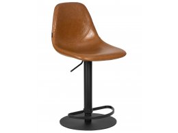 Стул барный DOBRIN ROME, коричневый винтажный PU (MS09)