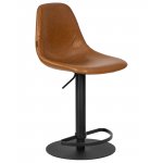 Стул барный DOBRIN ROME, коричневый винтажный PU (MS09)
