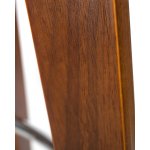 Табурет полубарный DOBRIN TOM'66, цвет черный глянец PU ABD 002