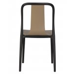 Стул обеденный DOBRIN ADAM, черный/бежевый