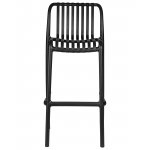 Стул барный DOBRIN CHLOE BAR, черный (B-03) Стул барный DOBRIN CHLOE BAR, черный (B-03)