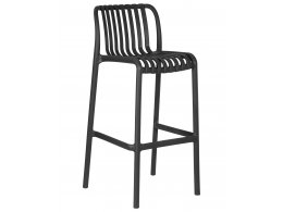 Стул барный DOBRIN CHLOE BAR, темно-серый (GR-04)