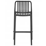 Стул барный DOBRIN CHLOE BAR, темно-серый (GR-04) Стул барный DOBRIN CHLOE BAR, темно-серый (GR-04)