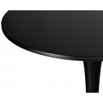 Стол барный MIA BAR, черная столешница, черное основание