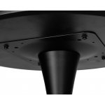 Стол барный MIA BAR, черная столешница, черное основание