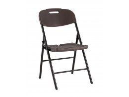 Стул складной банкетный коричневый под дерево