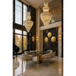 Стол обеденный раскладной Атриум-2 MC3035-140B, 140(30+30)х100х77 см, черная керамика