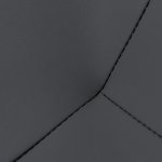 Кресло HUG тёмно-серый, экокожа, шенилл