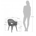 Стул Bruno бежевый