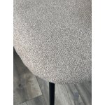 Стул TREND NS04 Крем, букле / черный каркас, М-City