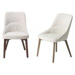 Стул ABI BOSTON-102 латте, ткань / орех, ®DISAUR