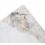 Стол ТИК ТАК 90  PANDORA LIGHT, керамика / Черный каркас М-City