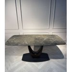 Стол обеденный Римини MC3020-180BR, 180х90х76 см, коричневая керамика