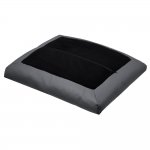 Оттоманка HUG тёмно-серый, экокожа